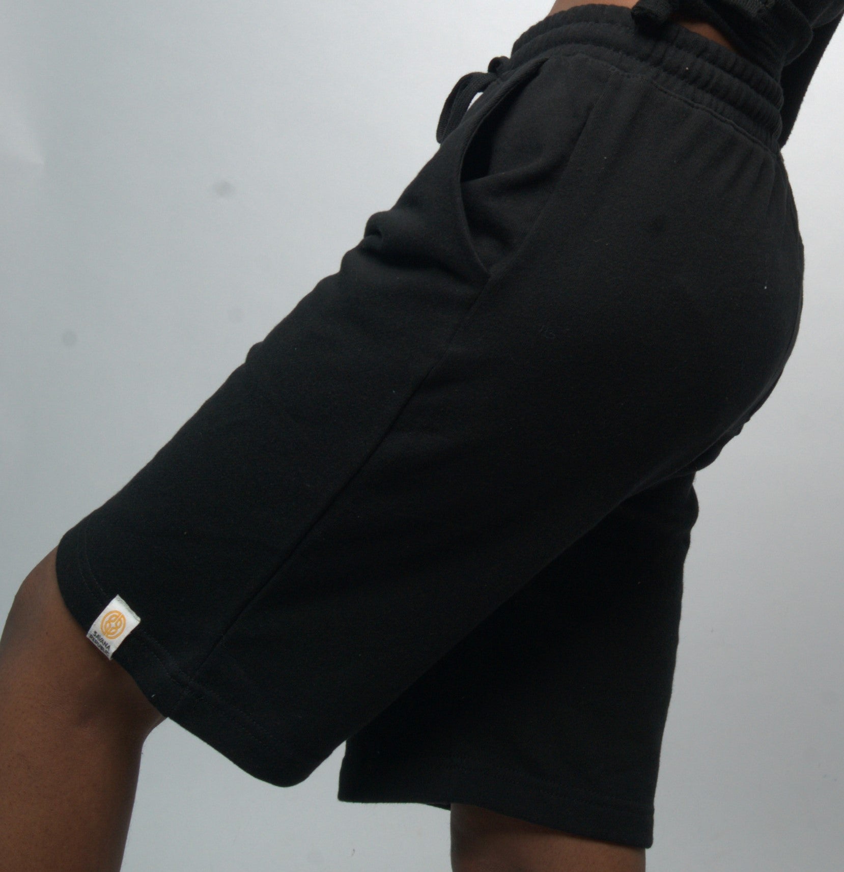 Midweight Fleece Shorts - woven label